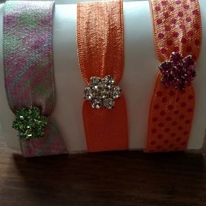 Set of 3 bracelet/hair bands #2 *4 for $15*